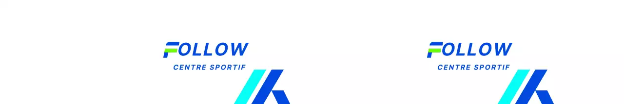 Conception forte et attrayante avec des dégradés de bleu clair et de bleu