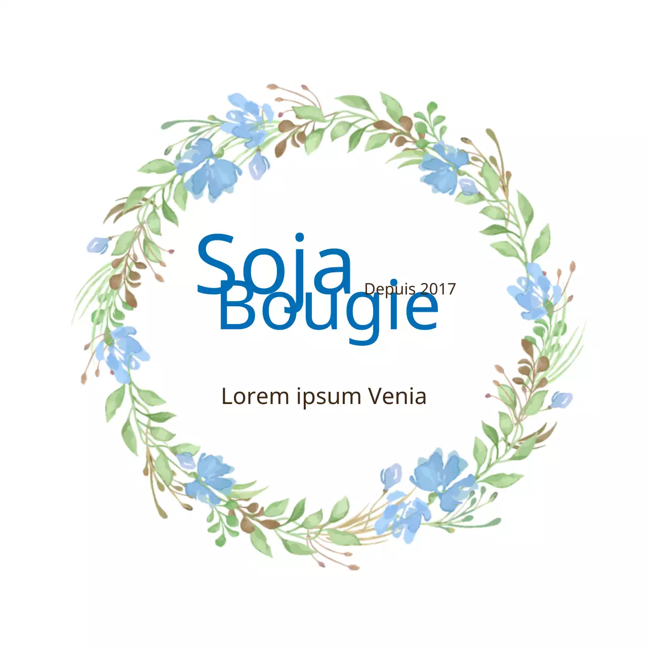 Bougie de soja