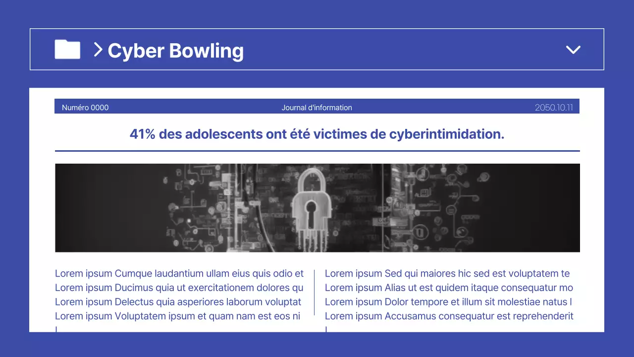 Présentation simple de l'évaluation des performances en bleu et blanc