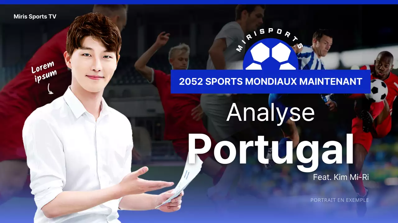 Analyser les matches de football en bleu et blanc