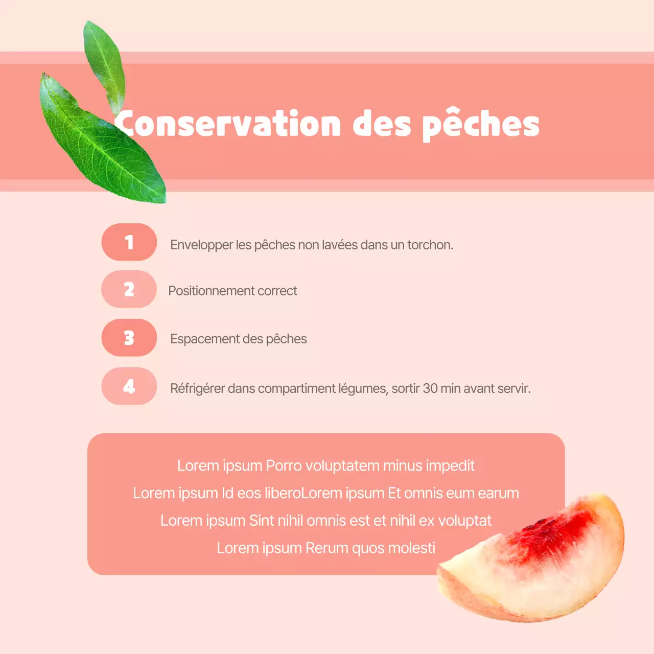 Conseils pour choisir des pêches roses, jolies et délicieuses