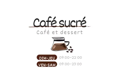 Café sucré