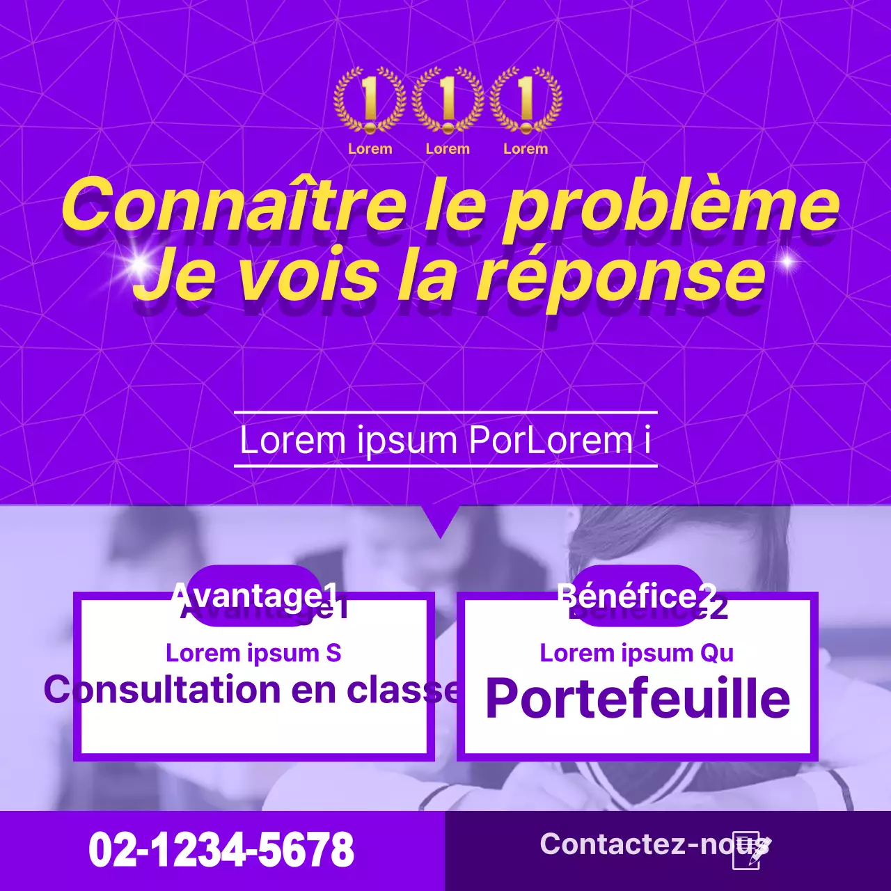 Je vois la bonne réponse