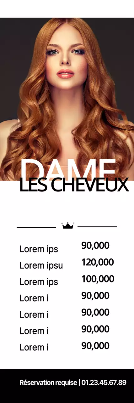 Salon de coiffure, salon de beauté