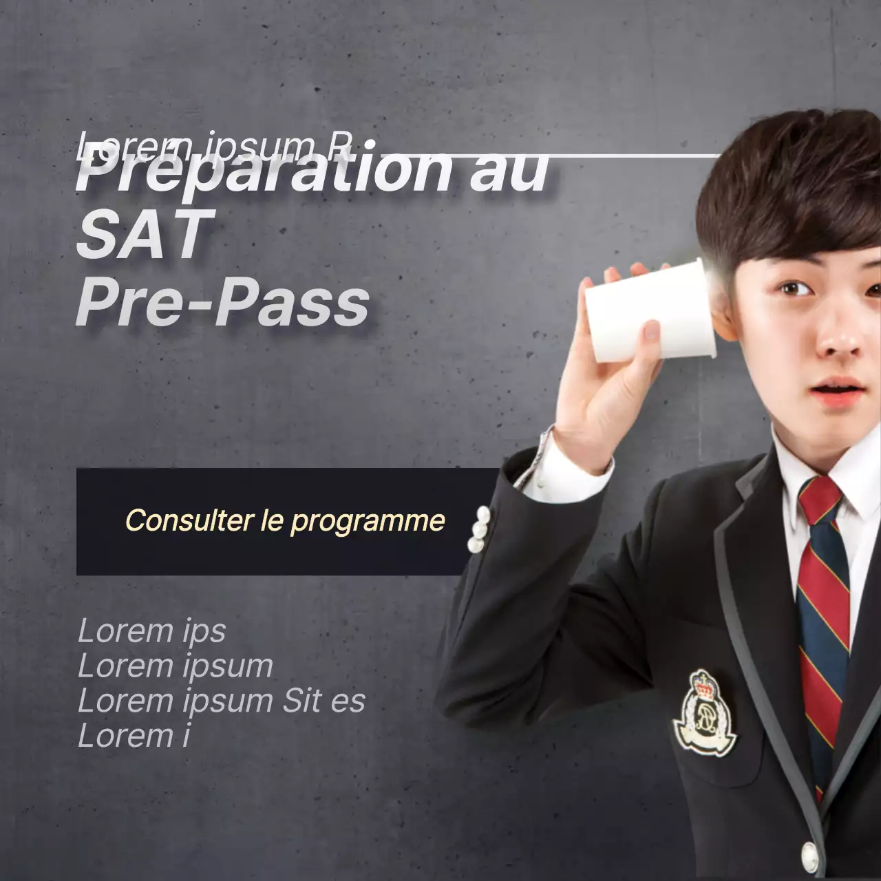 Pré-cours Pré-pass Cours ouvert