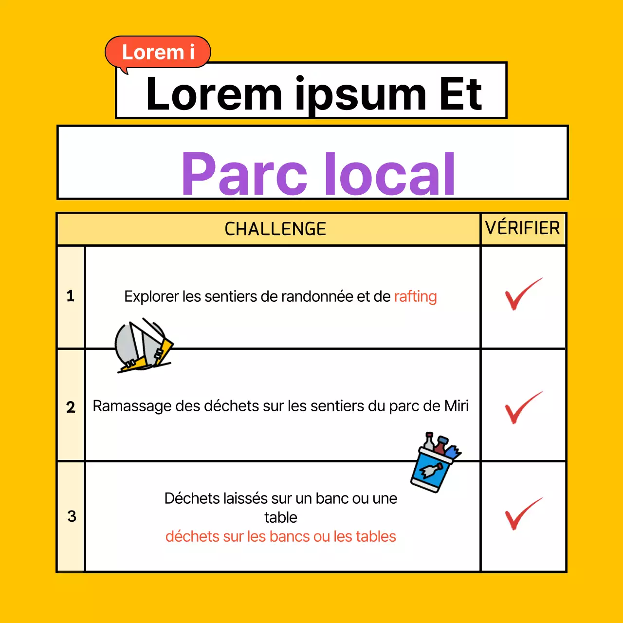 Carte de mission personnelle du Cute ClubNews Design