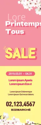 Fête des fleurs du printemps_Bannière