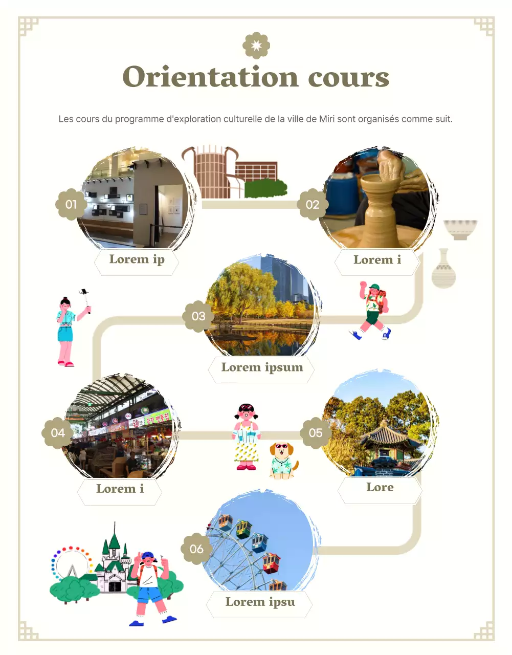 Un poster traditionnel apaisant avec une finition en porcelaine ivoire.