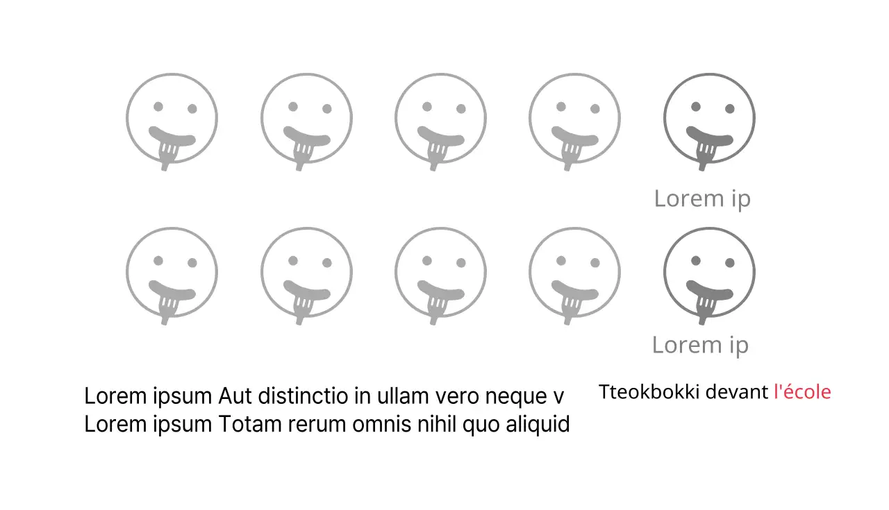 Tteokbokki devant l'école