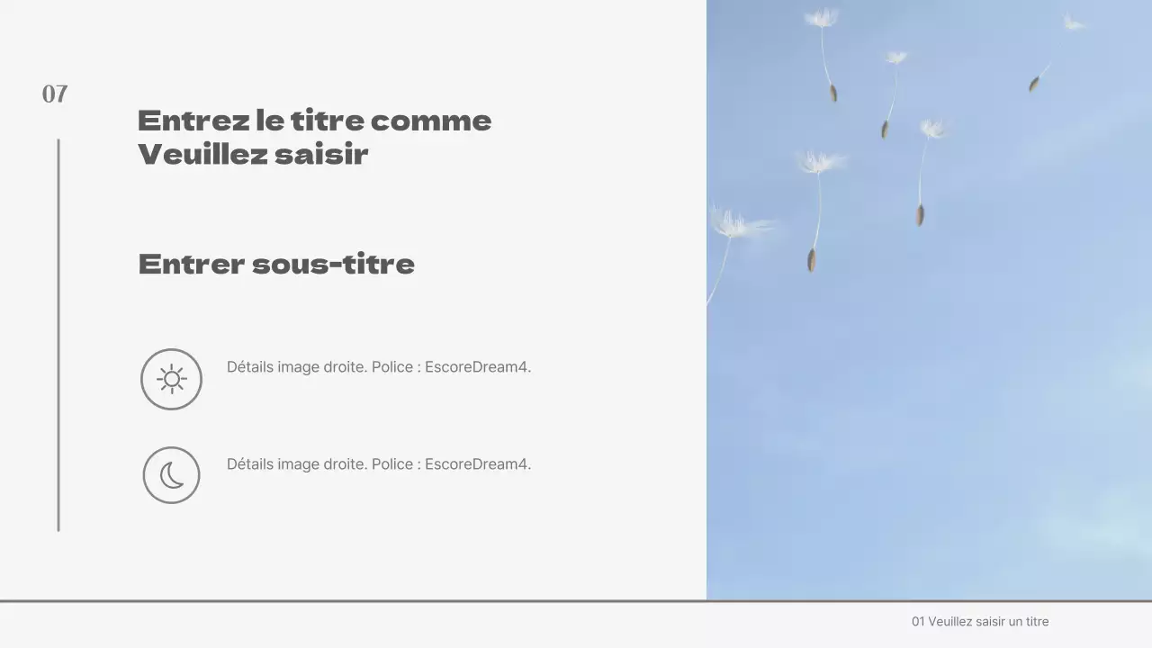 Présentations émotionnelles