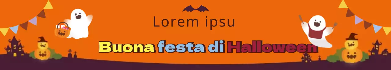 Festa di Halloween_Striscione del garage