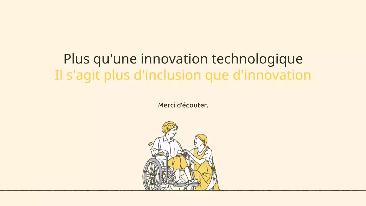 Présentation d'un design minimaliste et sans obstacle de couleur jaune