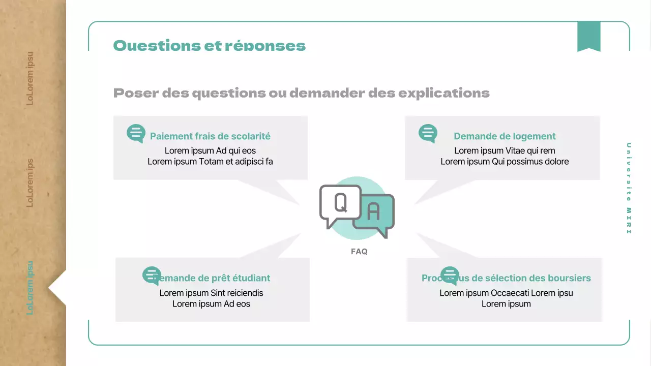 Un guide simple pour les nouveaux arrivants à l'université avec un concept de livre beige vintage