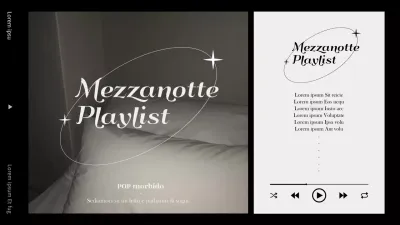 Playlist di ispirazione vintage in bianco e nero e beige Miniature di YouTube