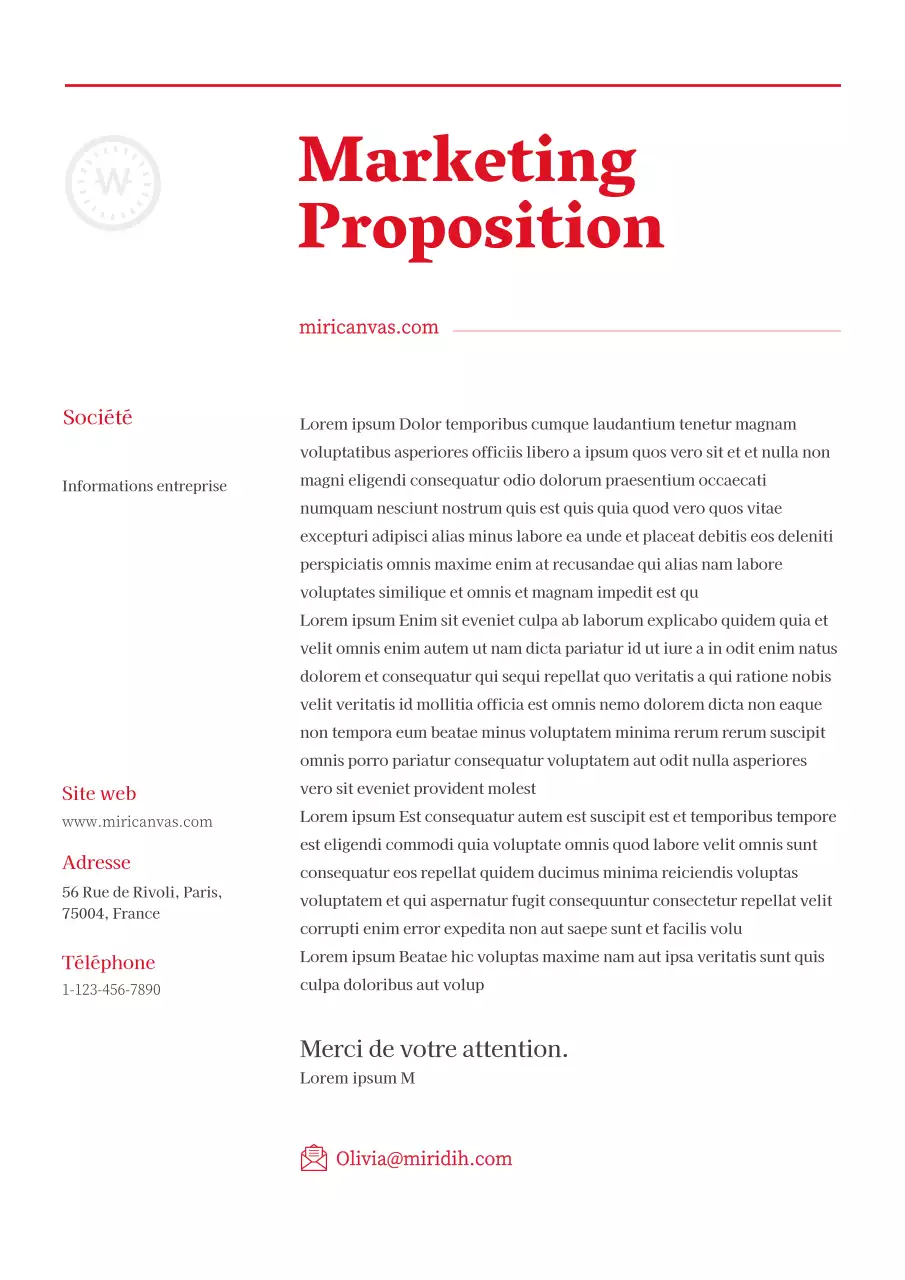 Formulaires commerciaux