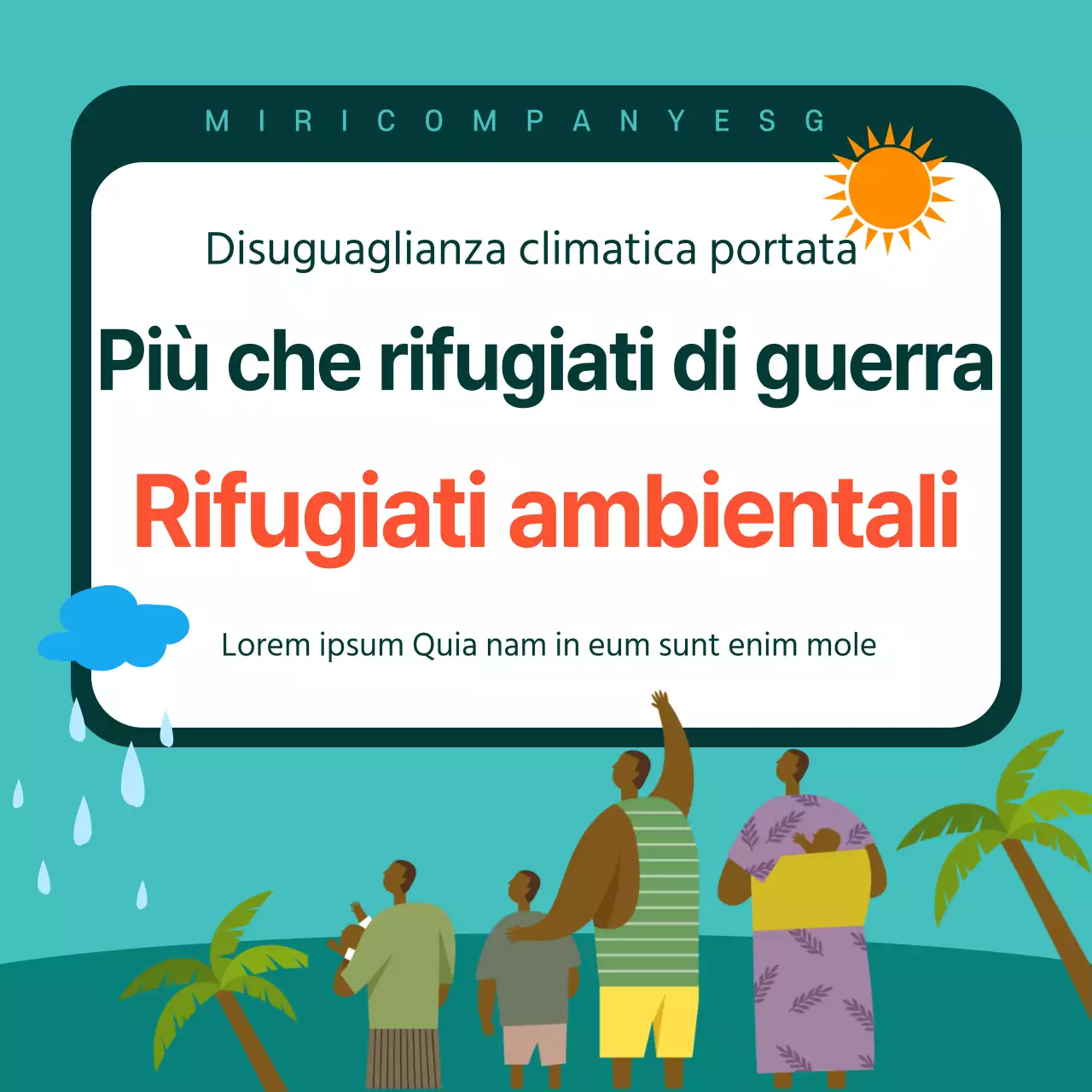 Rifugiati ecologici e descrittivi