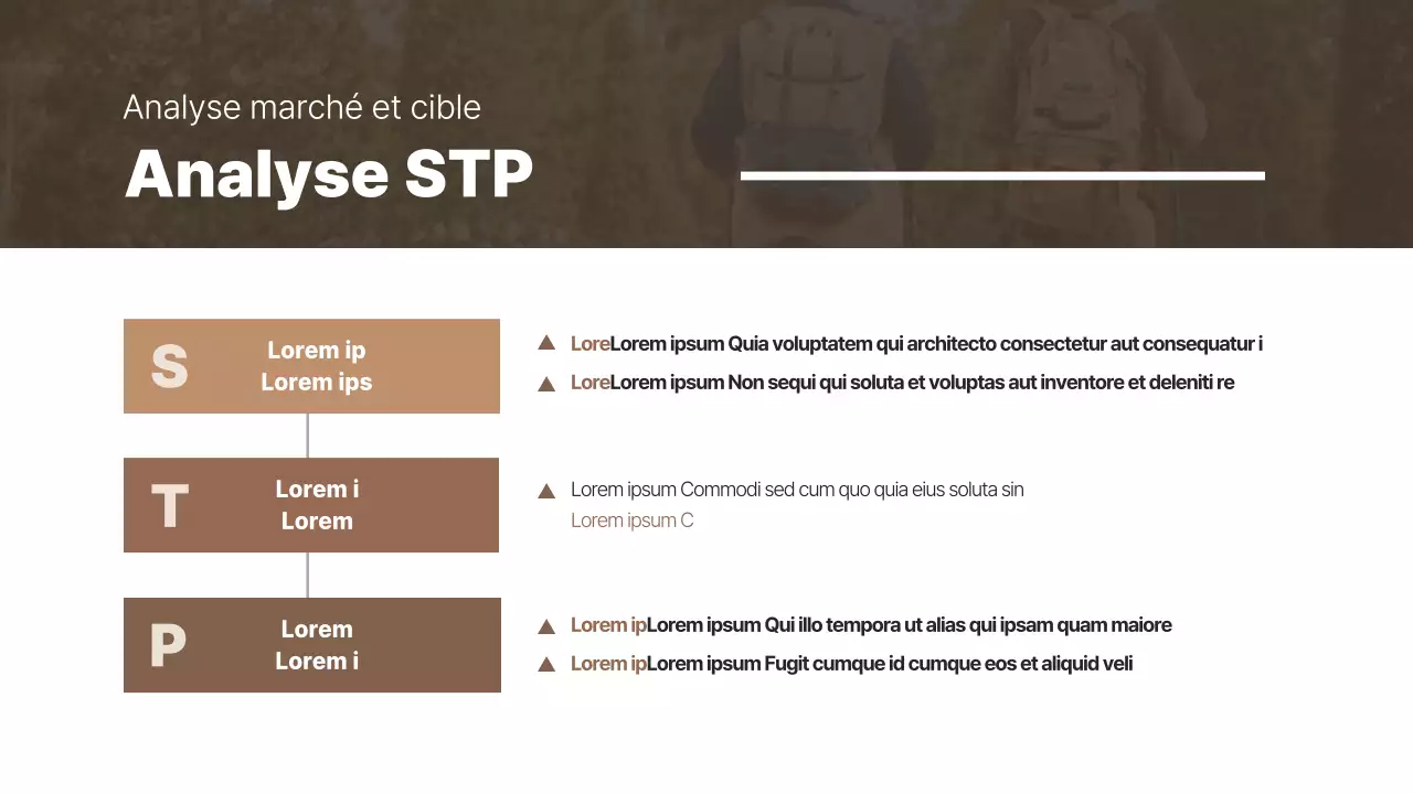 Brune et simple pour présenter des études de cas