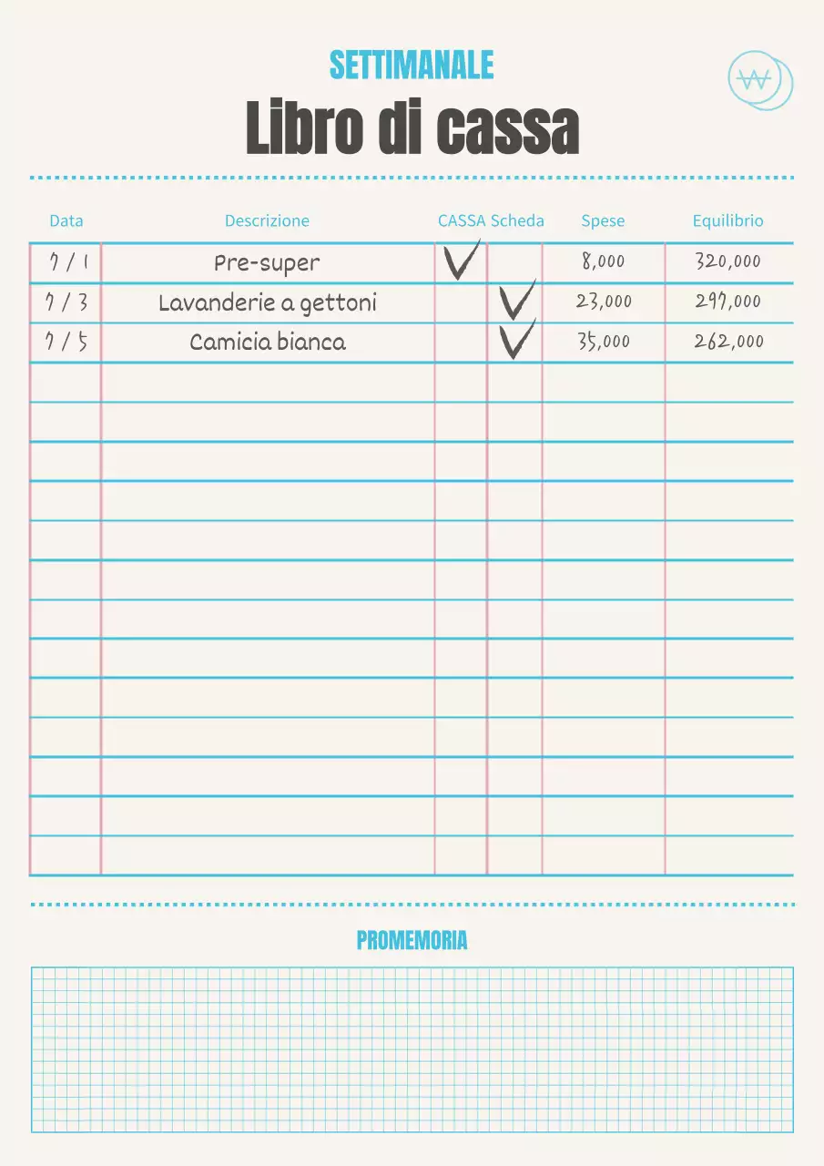 Bianco blu rosa linea moderna semplice stile tascabile tascabile documento