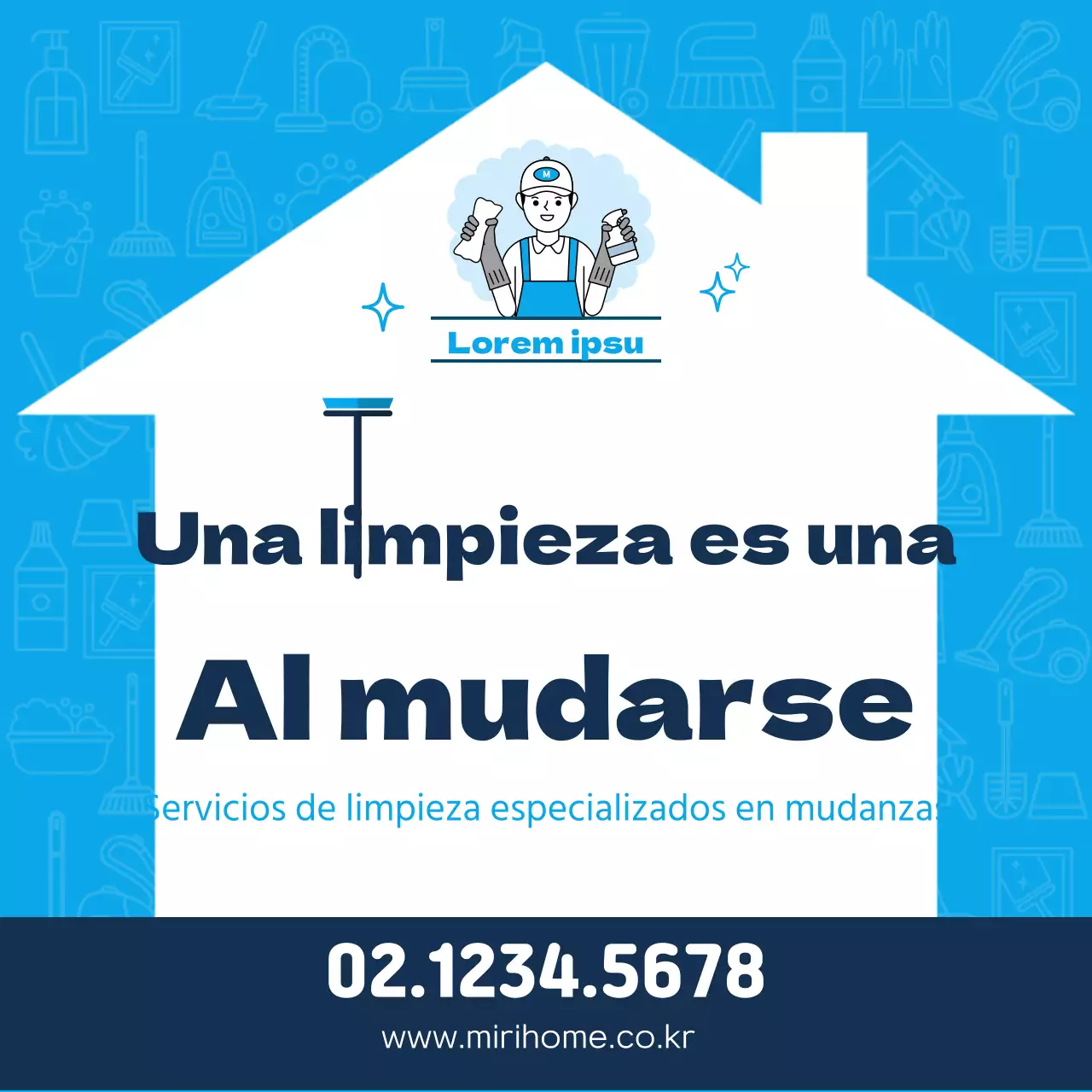 Limpieza de mudanzas servicio de limpieza a domicilio en azul