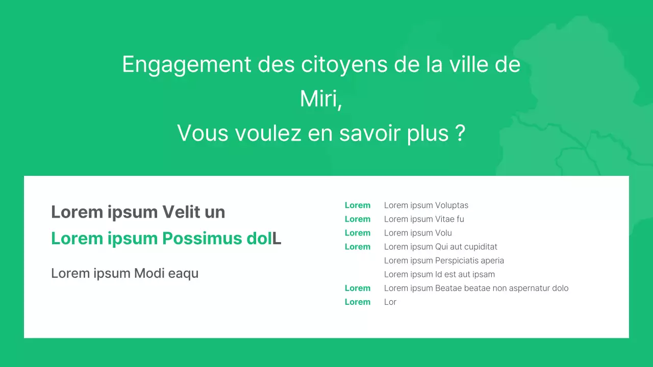 Promouvoir des événements municipaux simples et écologiques