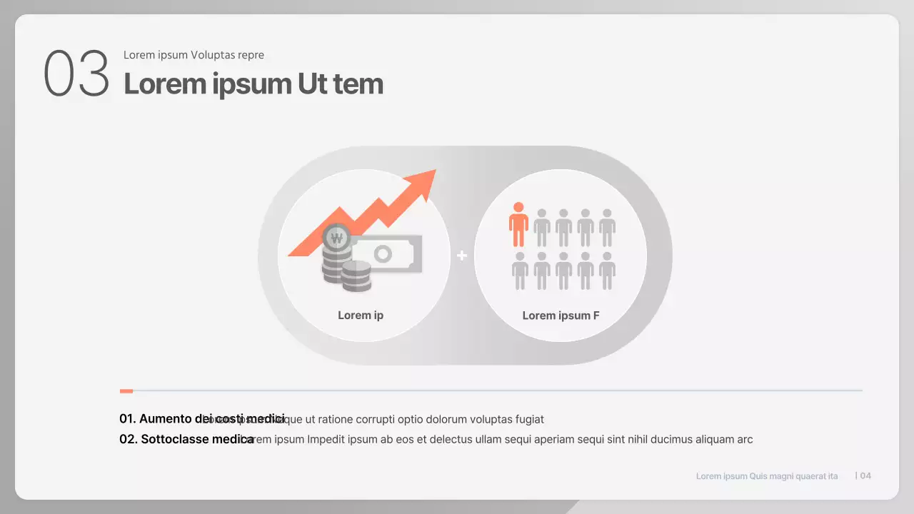 Presentazione blu semplice per il dibattito sulla privatizzazione della sanità