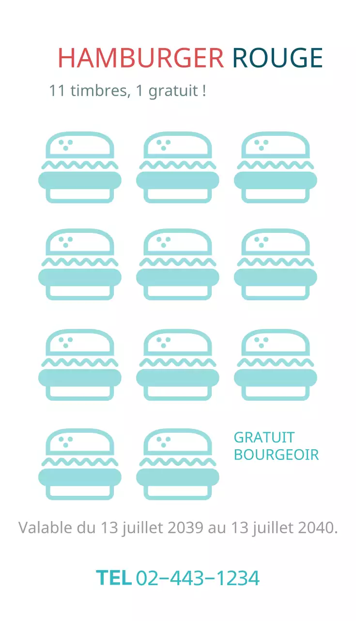 HAMBURGER ROUGE