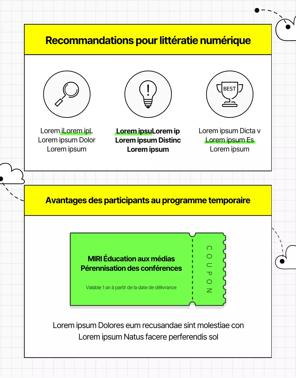 Présentation du programme de formation Simple Yellow