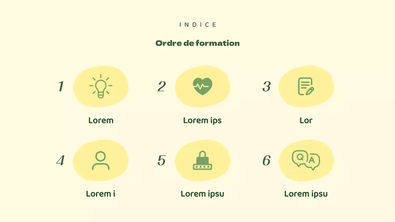 Matériel de formation des volontaires verts et jaunes pour les élèves de l'enseignement secondaire