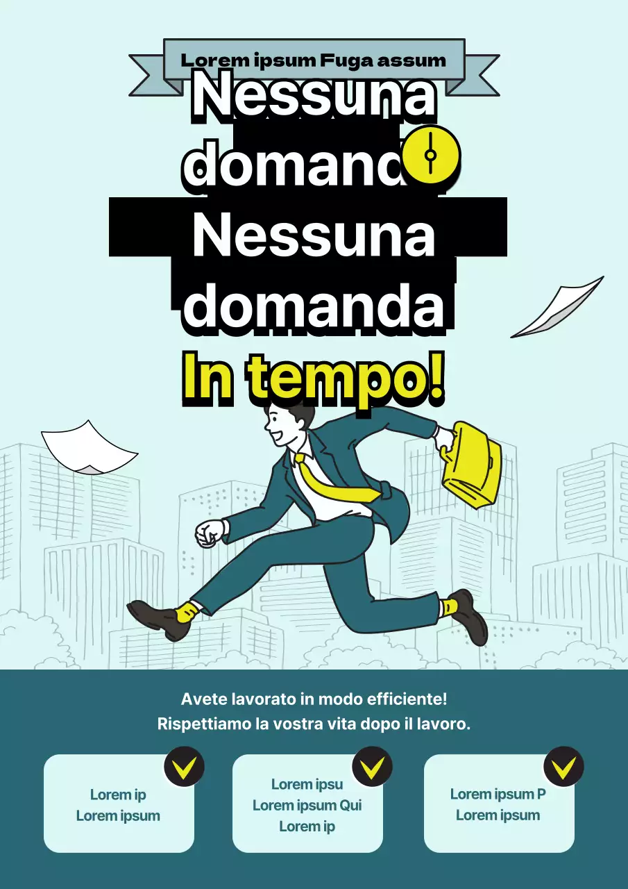Manifesto web di promozione della campagna interna Greentone