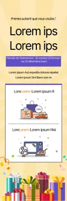 Chèque-cadeau pour l'achat d'un produit