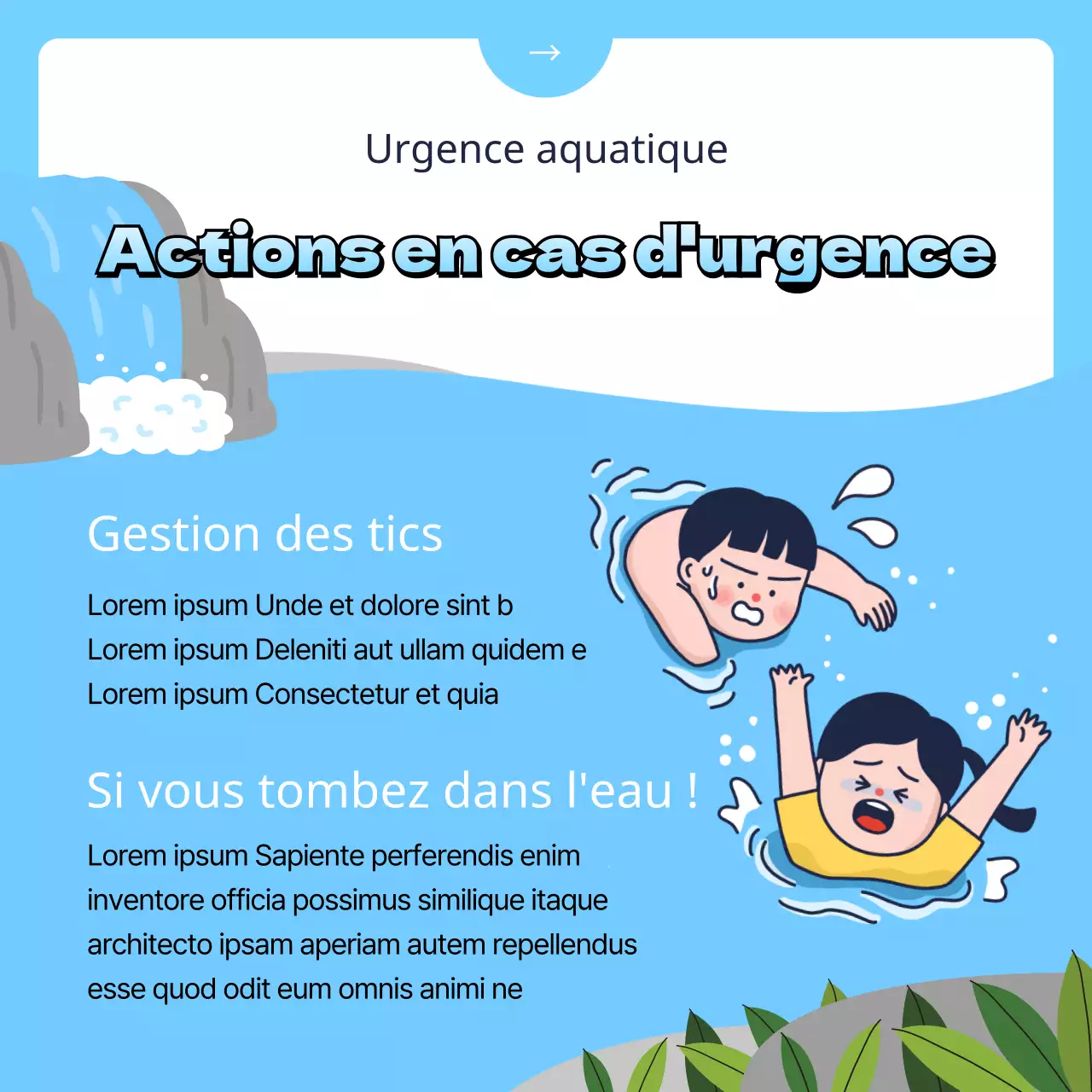 Que faire avant et après un mignon petit plongeon bleu ?