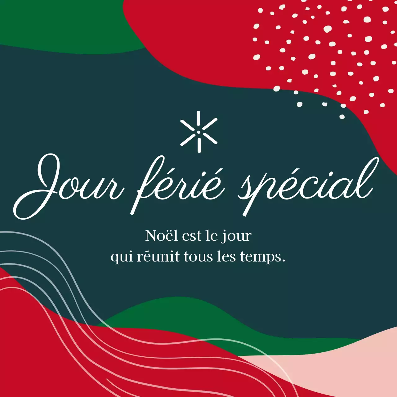 Étiquettes d'emballage de Noël rouges, vertes et colorées