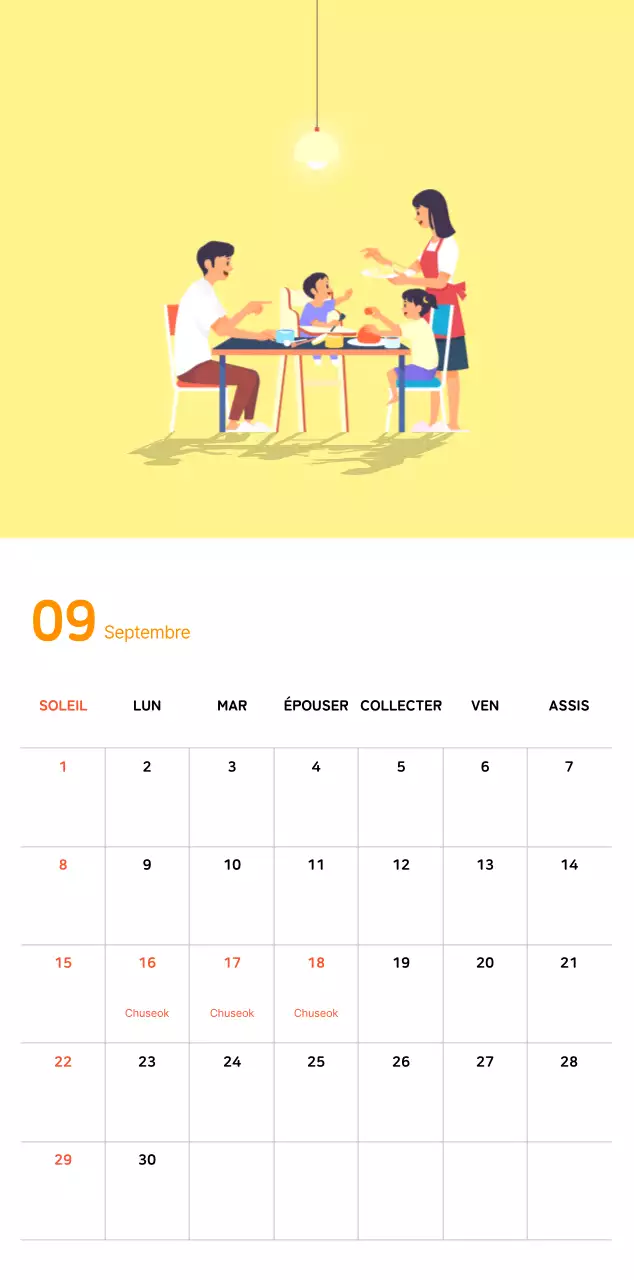 Concept familial chaleureux dans des couleurs pastel