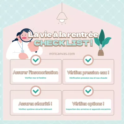 Une jolie liste de contrôle pour la rentrée des classes en bleu clair et en rose