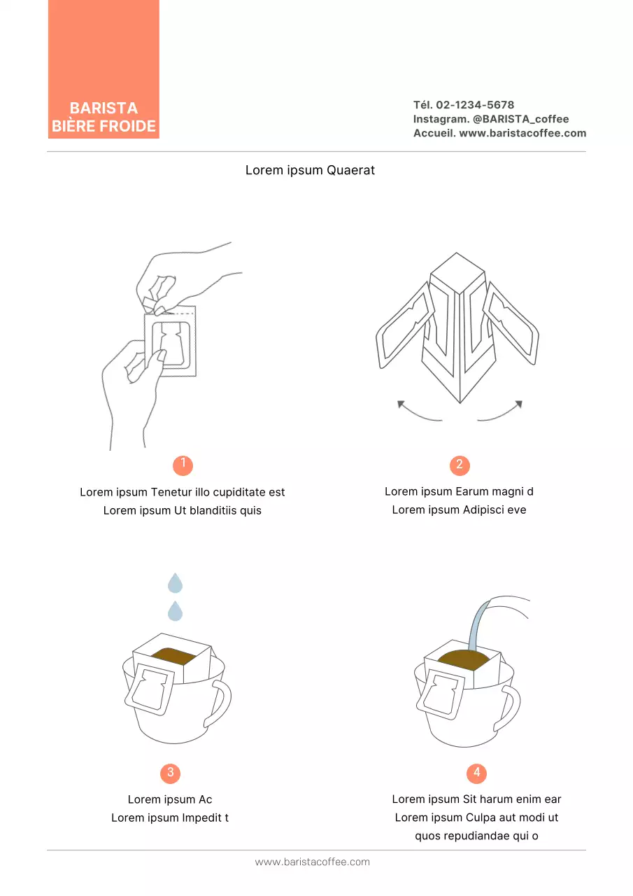 Braunton Cafe guide des produits design promotionnel