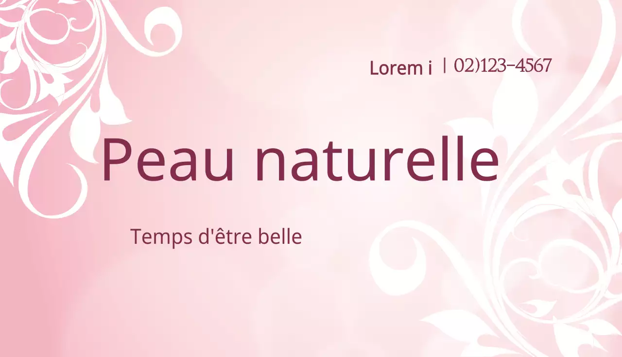 Peaux de la nature