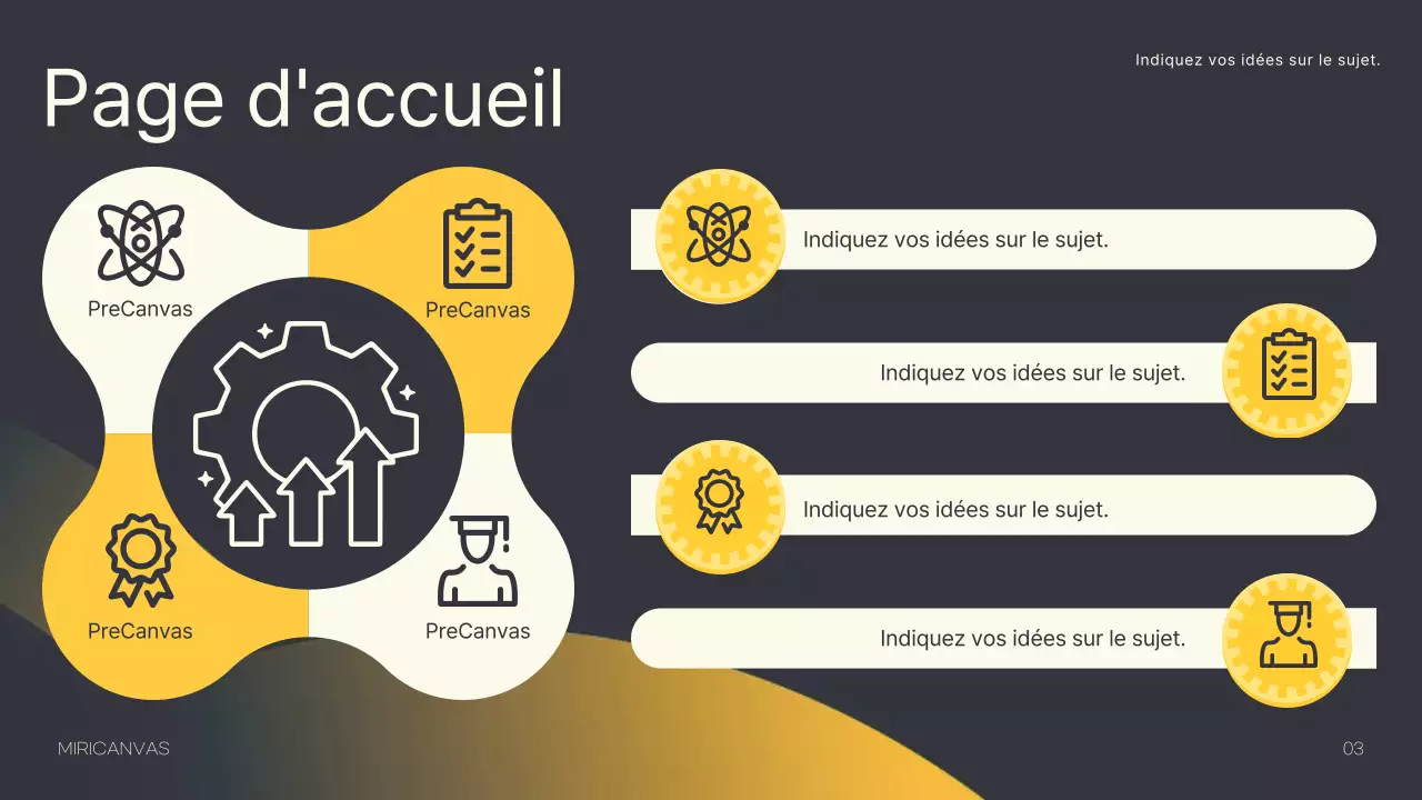 Une pipette à roue dentée avec une ligne jaune pointant vers un fond noir