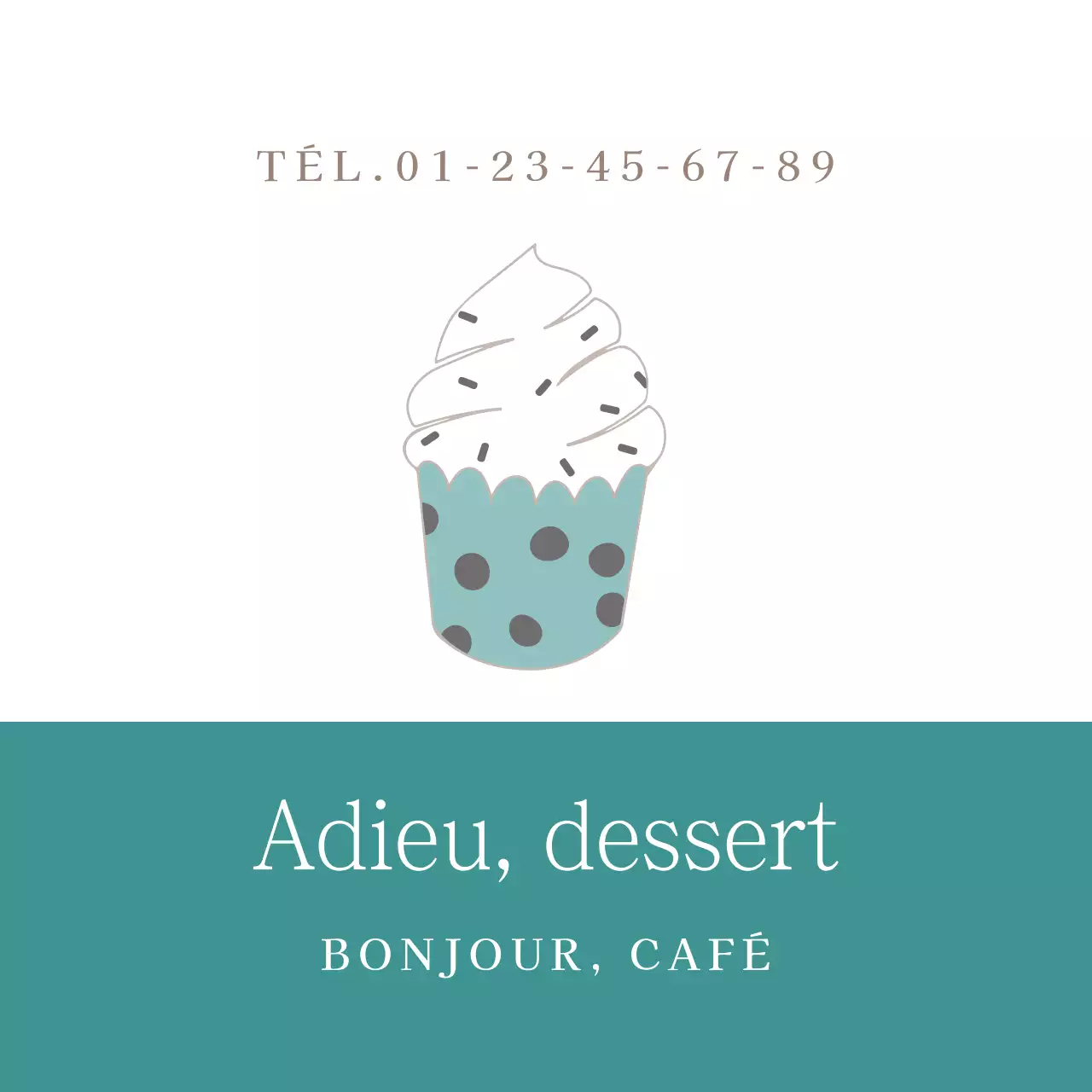 Au revoir le dessert