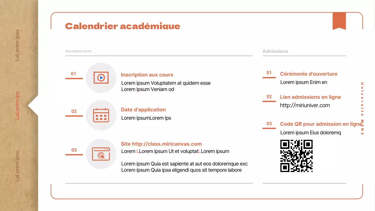Un guide simple pour les nouveaux arrivants à l'université avec un concept de livre beige vintage