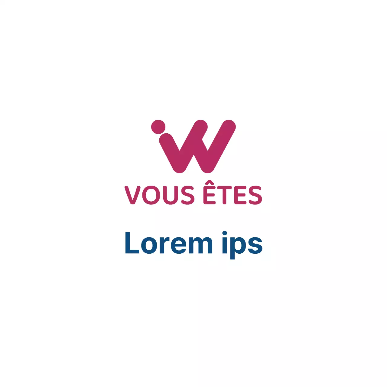 Promouvoir la certification des distributeurs agréés avec le logo et le texte de la marque en violet et bleu marine.