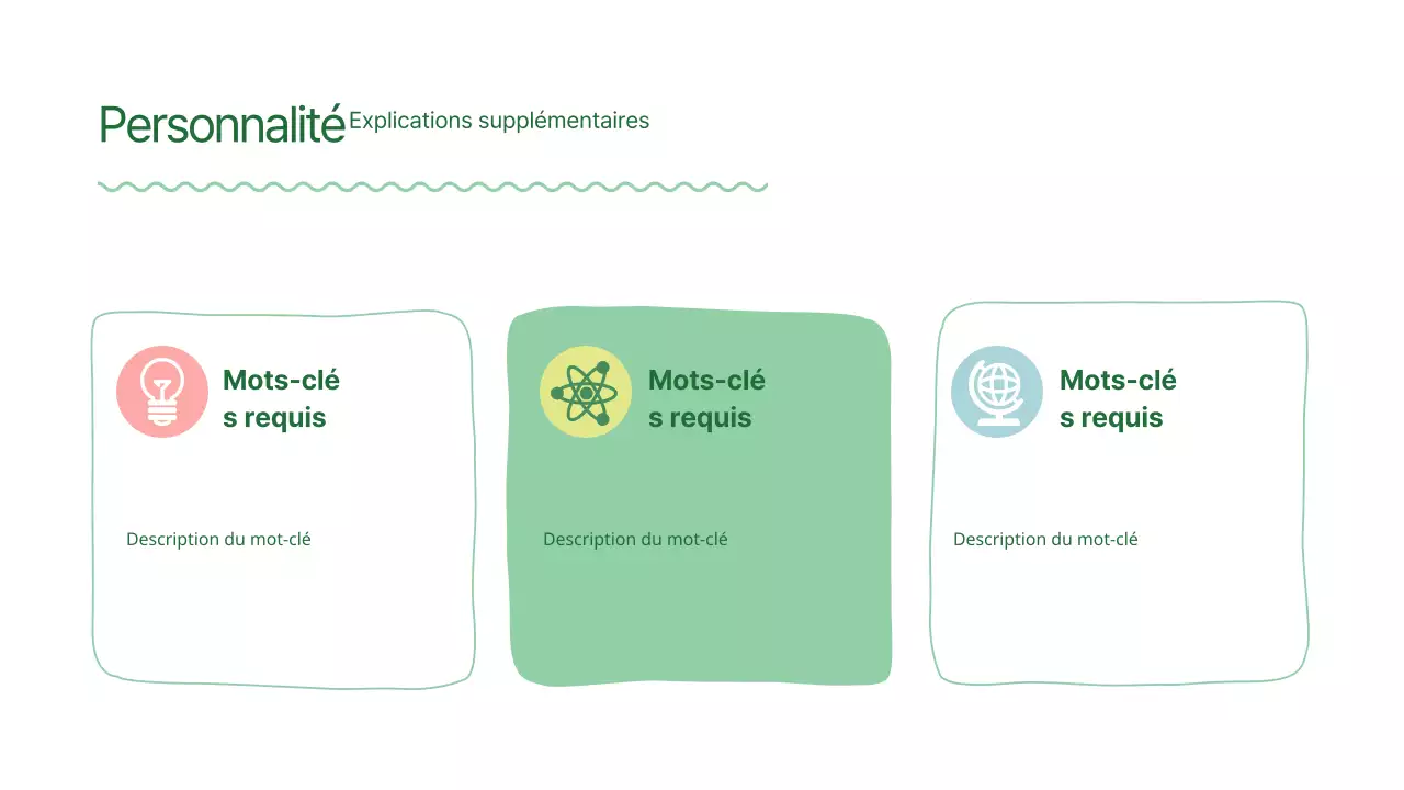 L'agenda vert et arrondi