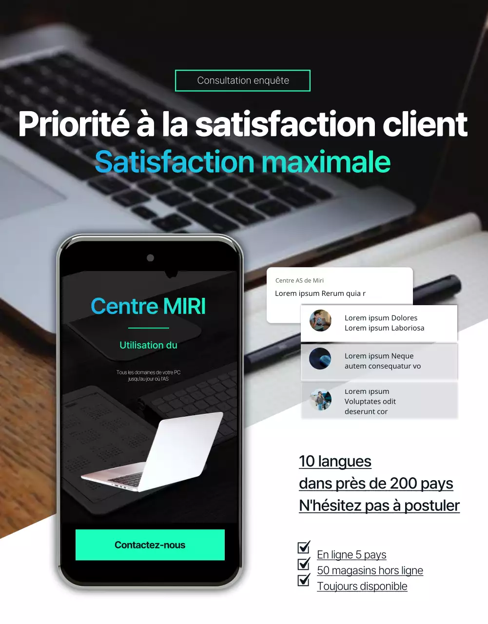 Détails du centre de réparation d'ordinateurs portables de Mint Colour