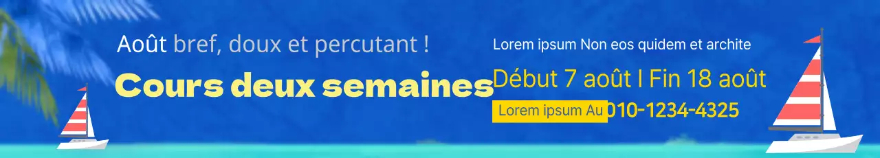 Cours de courte durée de 2 semaines