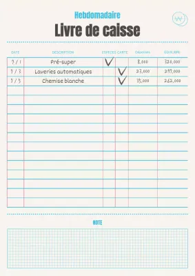 Livre de poche blanc bleu rose ligne moderne style simple livre de poche document
