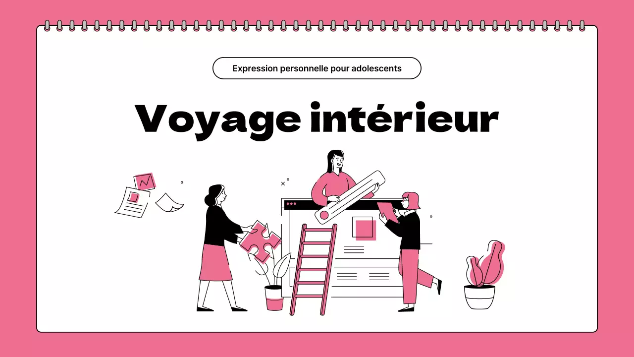 Apprendre aux jeunes à exprimer leur compréhension d'eux-mêmes dans des carnets de croquis colorés