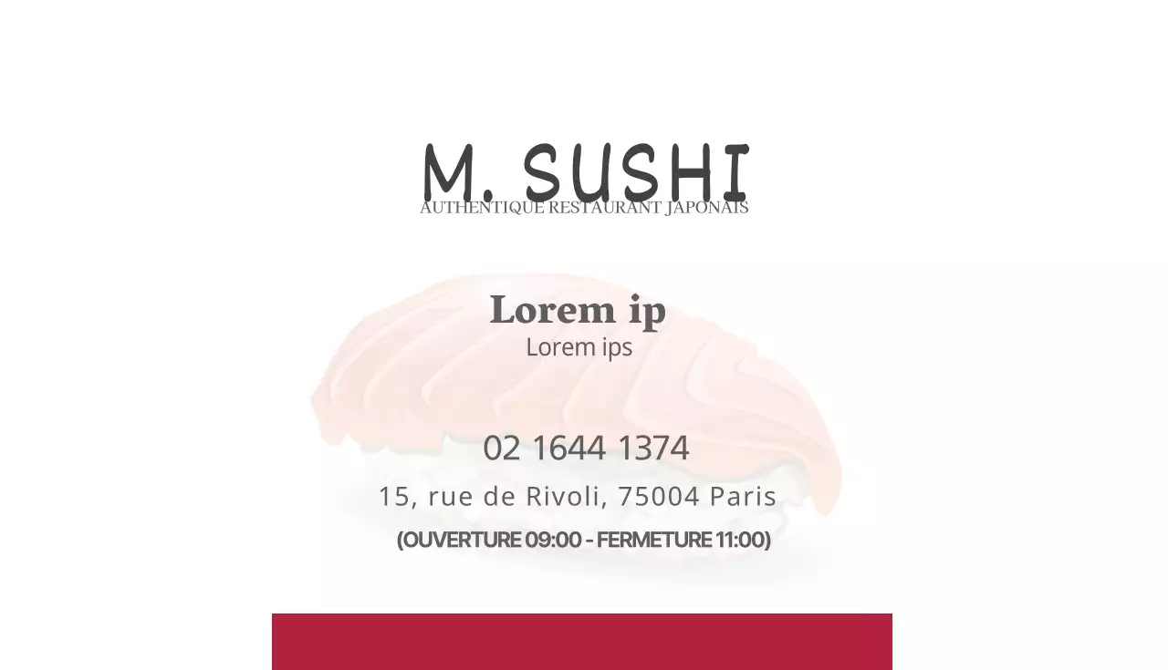 M. Sushi