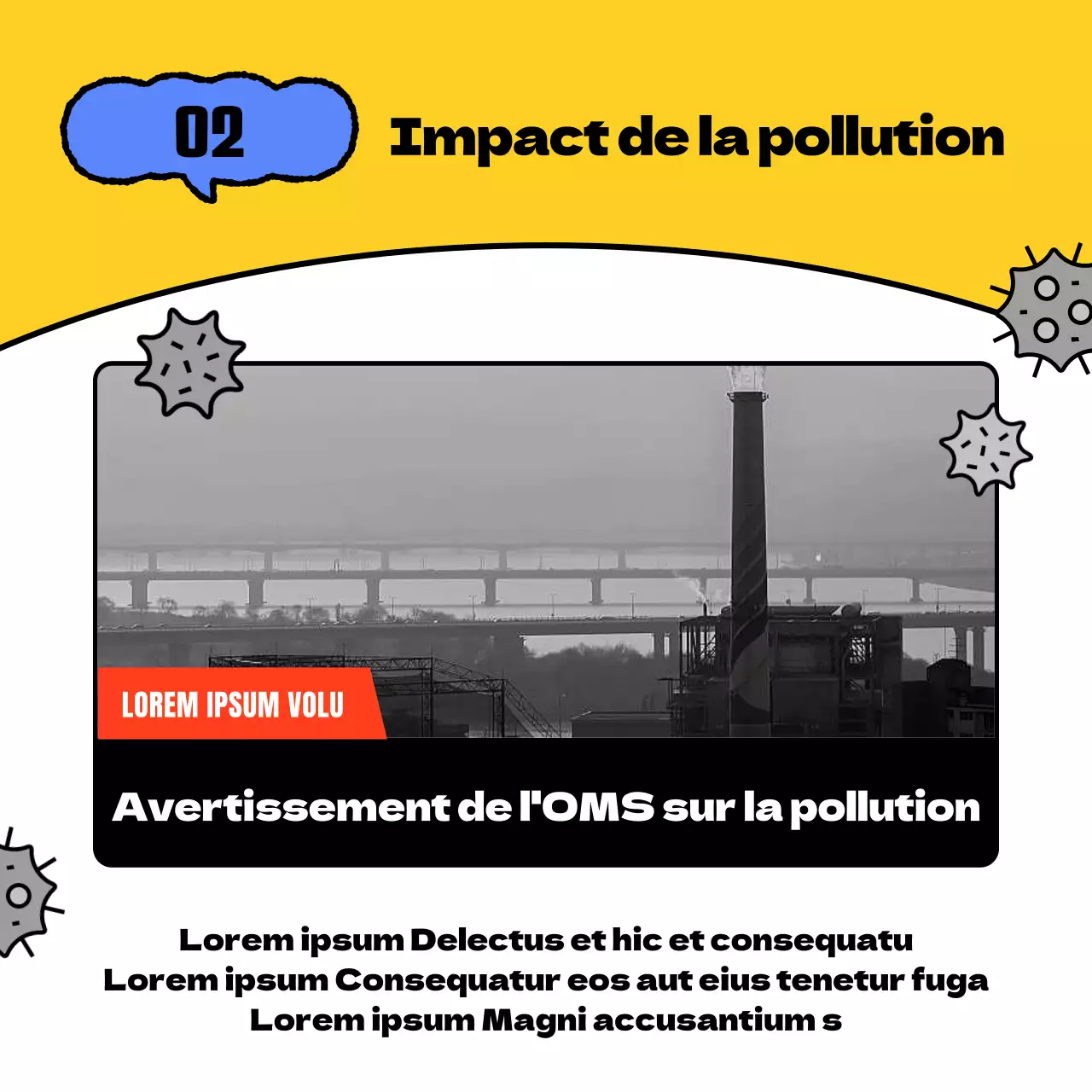 Jaune Bleu Mignon et respectueux de l'environnement Promouvoir la campagne "Green Life