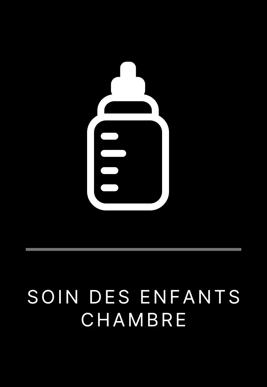 Signalisation simple en noir