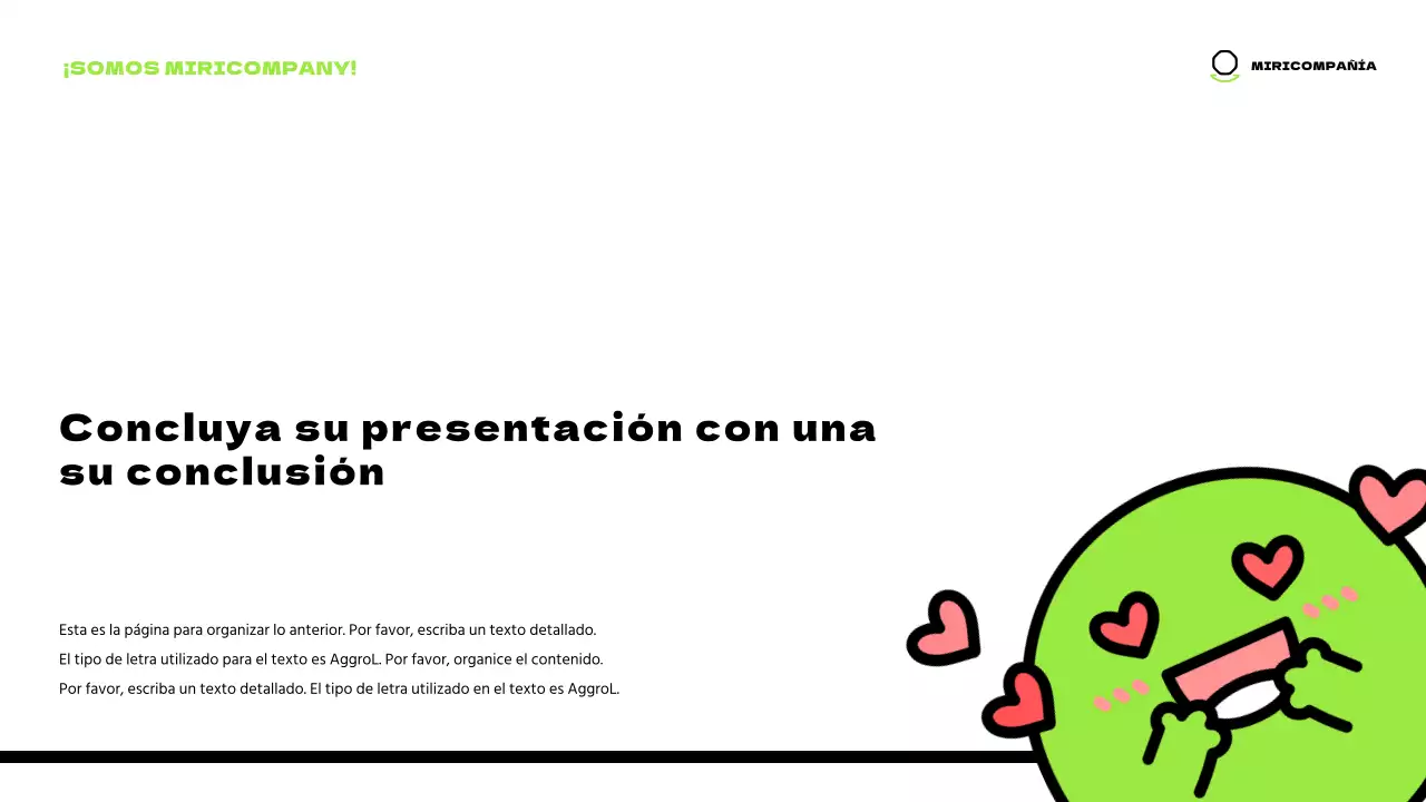 Simpáticos personajes en chartreuse y un diseño limpio