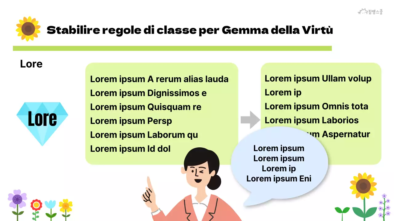 Regole di classe per l'istruzione elementare